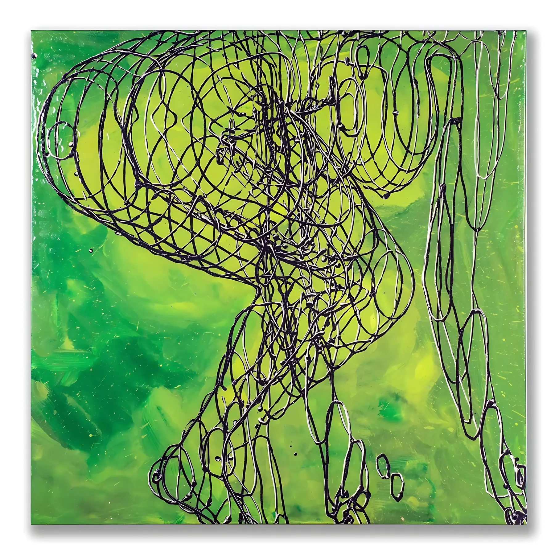 Mothering, 100 by 100 centimetres
