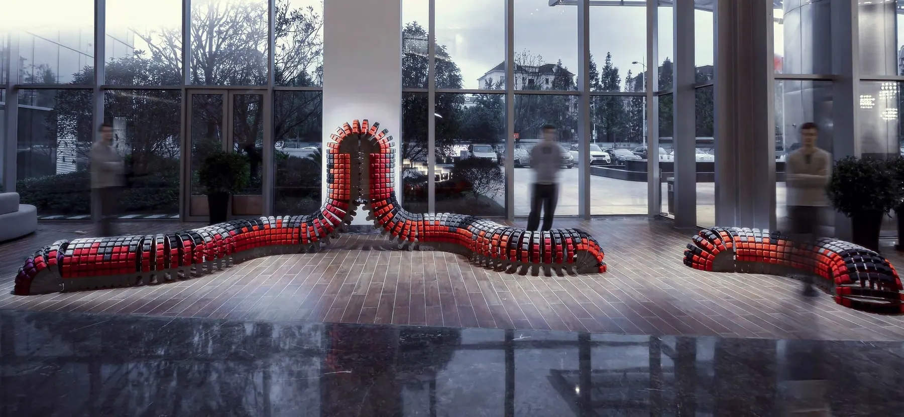 Caterpillar sofa