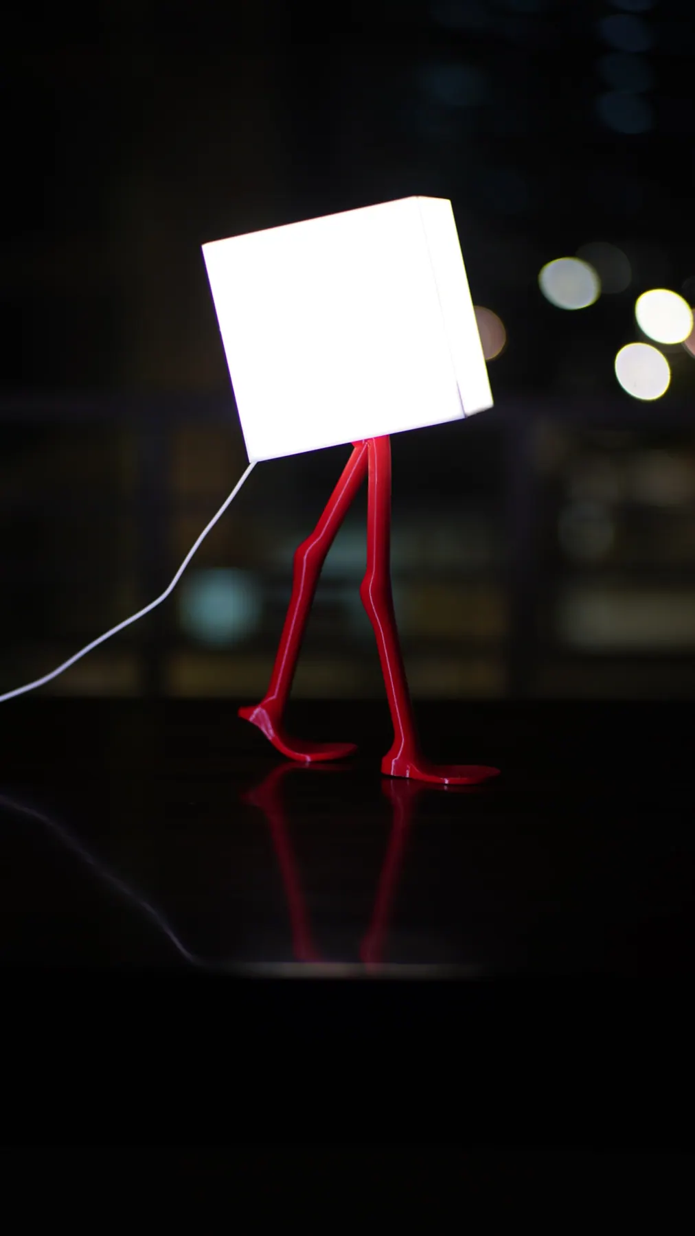 Flamingo Light, walking pose