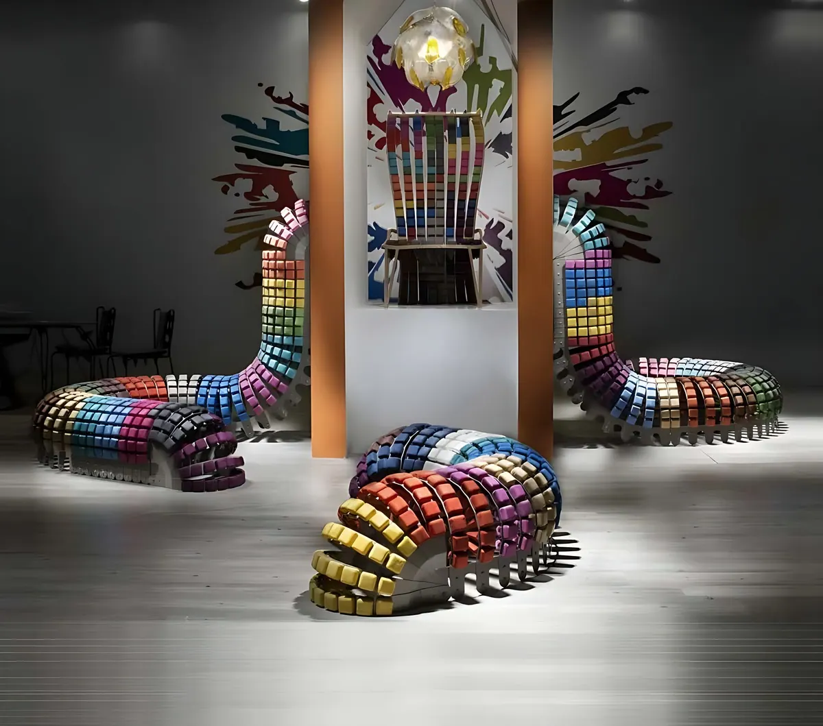 Caterpillar sofa