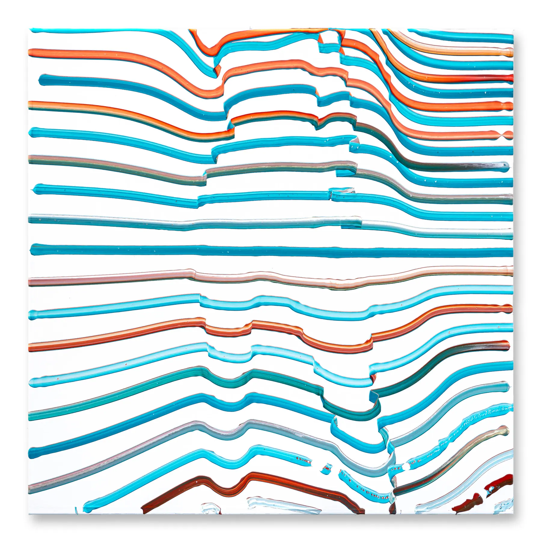 Mirroring, 100 by 100 centimetres
