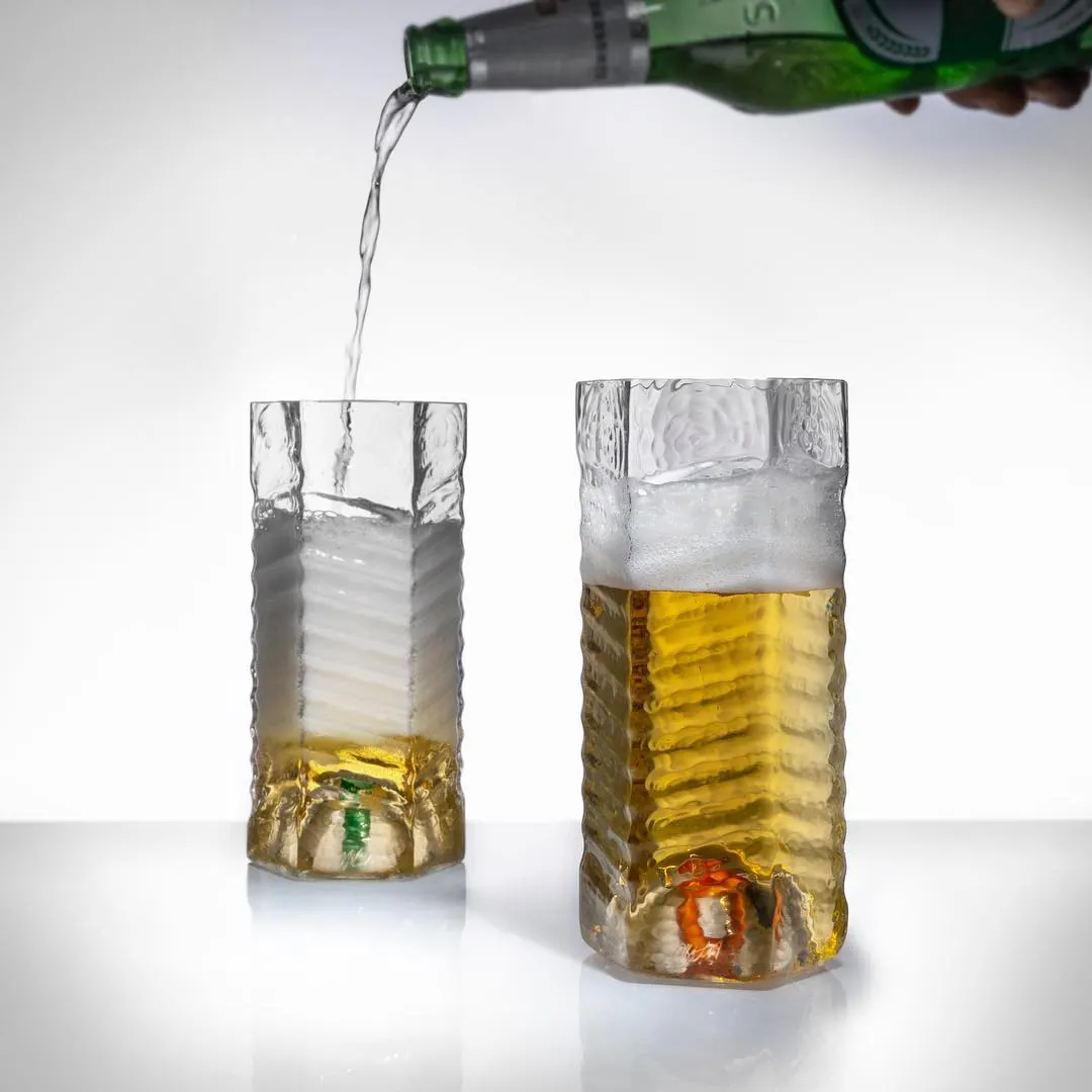 Basalt beer glass