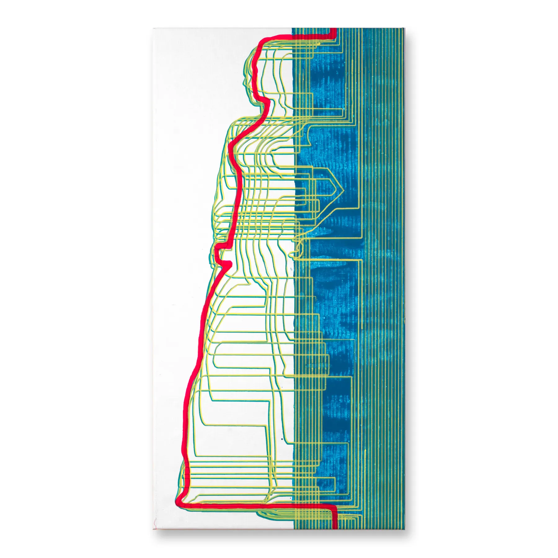 Straying, 50 by 100 centimetres