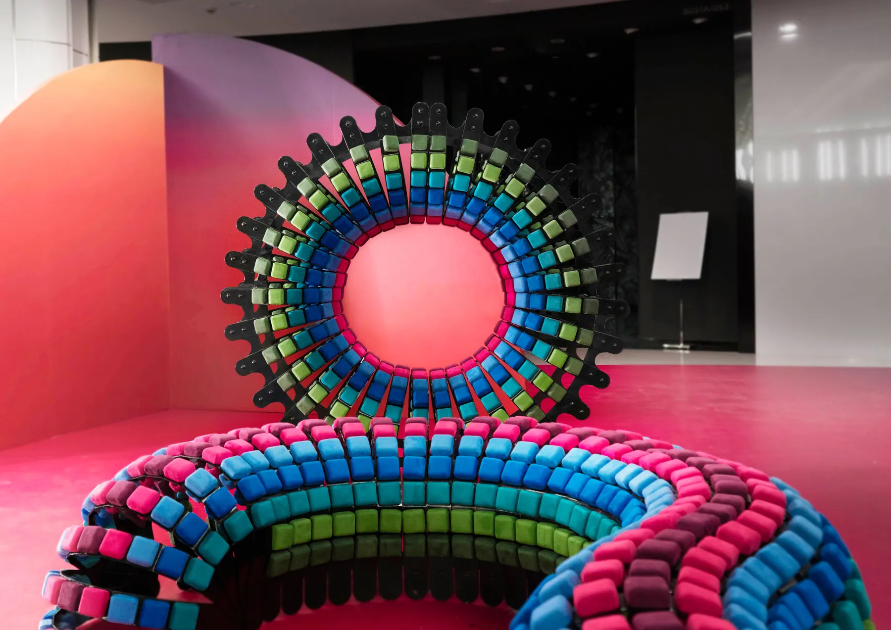 Caterpillar sofa