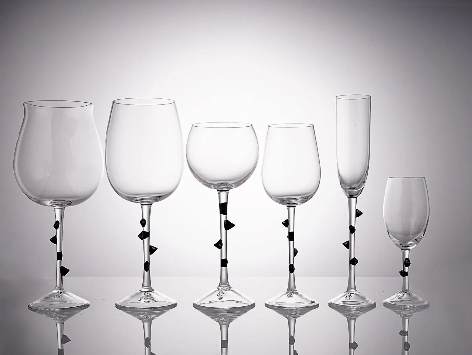 Rose Hip wine glasses