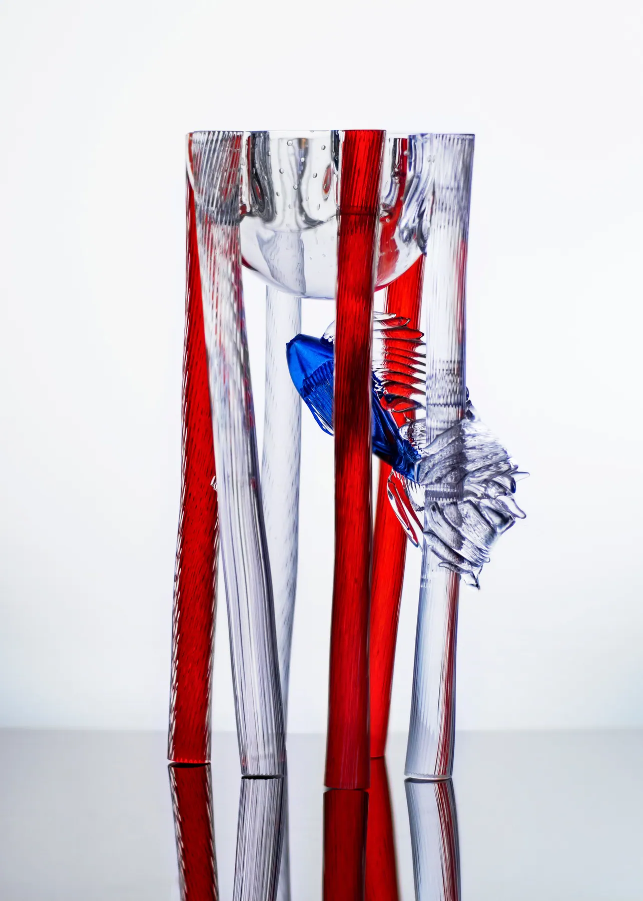 Crystal art pieces