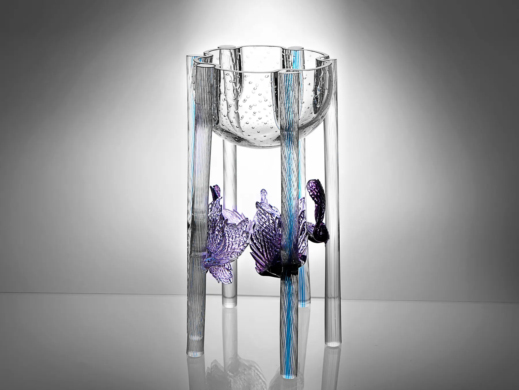 Crystal art pieces