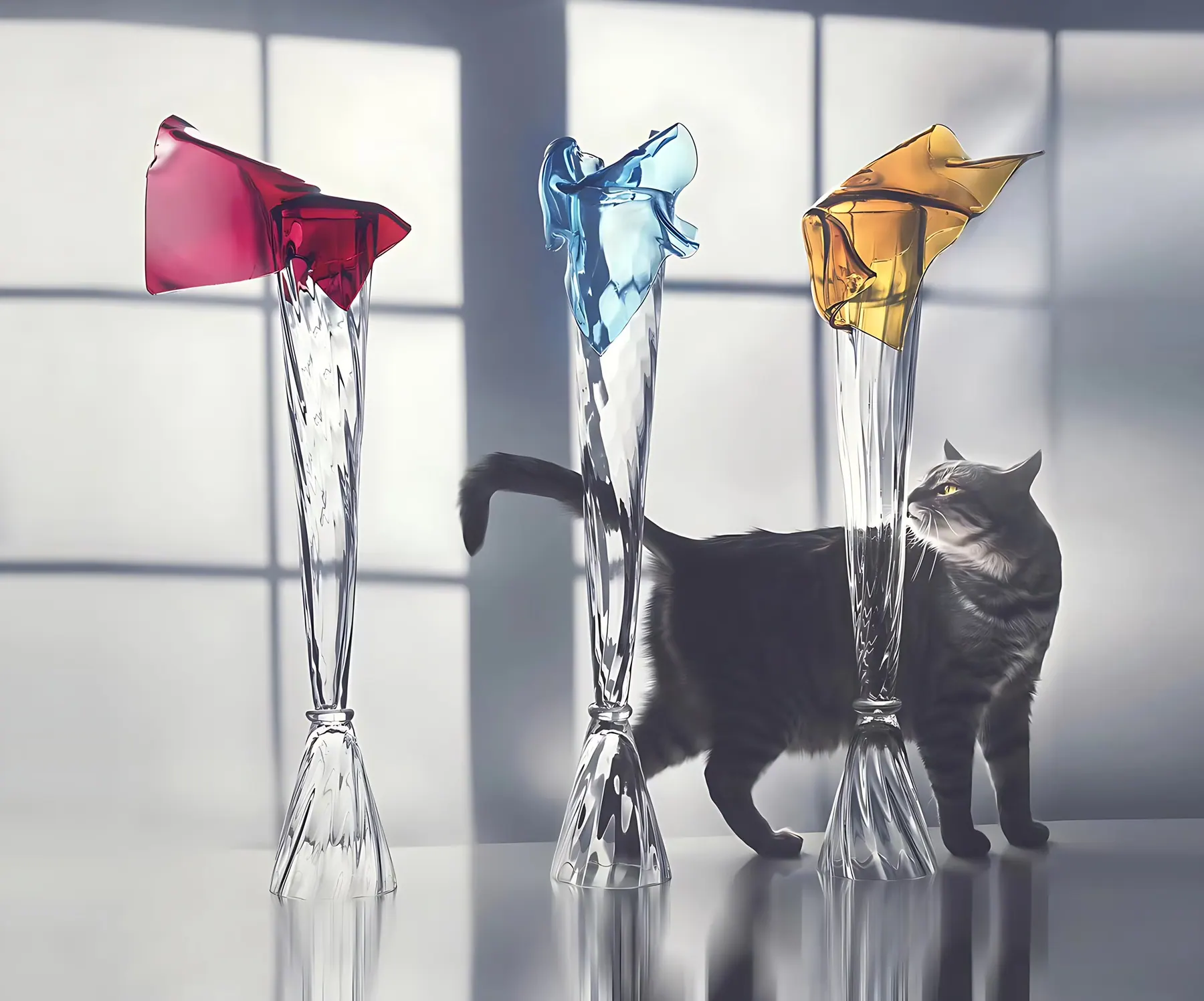 Crystal art pieces · Sipek Design