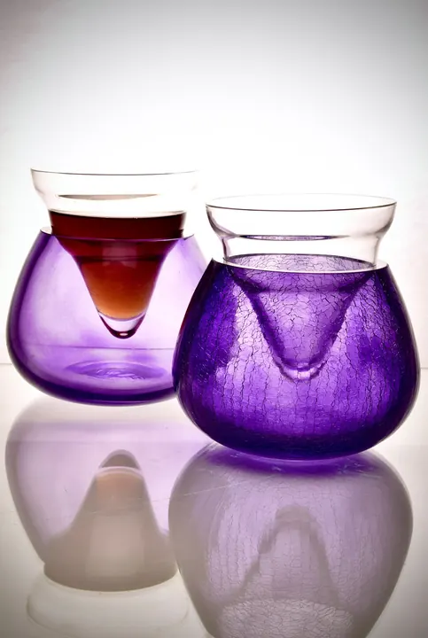 Sh. Š whiskey glass