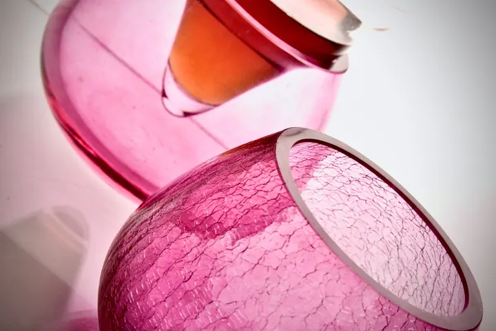 Sh. Š whiskey glass