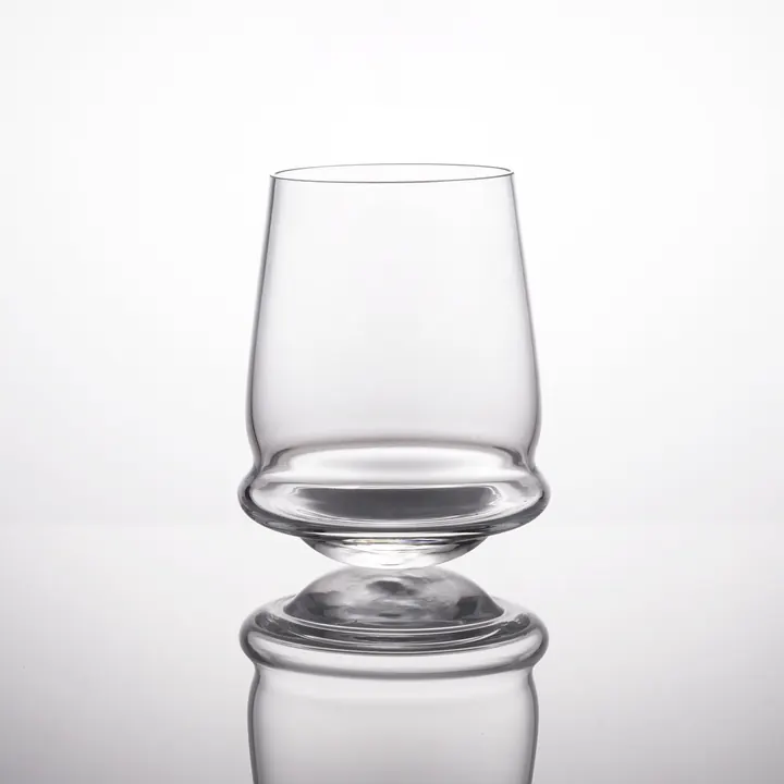 Clear Crystal Wine glass by Milan Sipek design