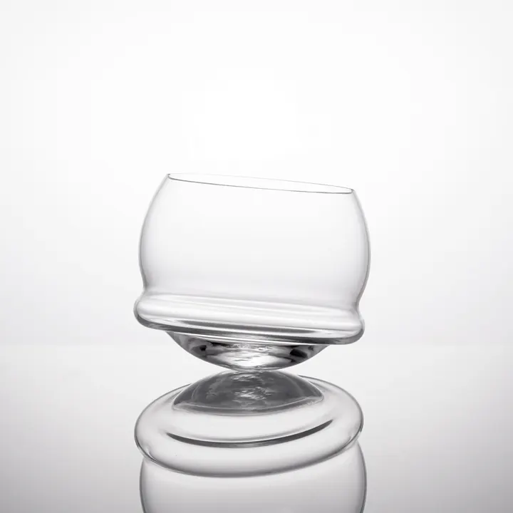 Clear Crystal Whiskey glass by Milan Sipek design