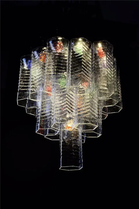 Hand-made Czech crystal beer or water glasses designed by Milan Sipek